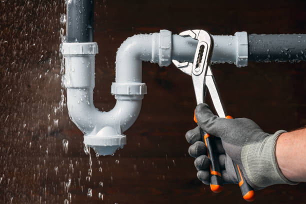 Professional Drain Cleaning technician working in Linden, NC